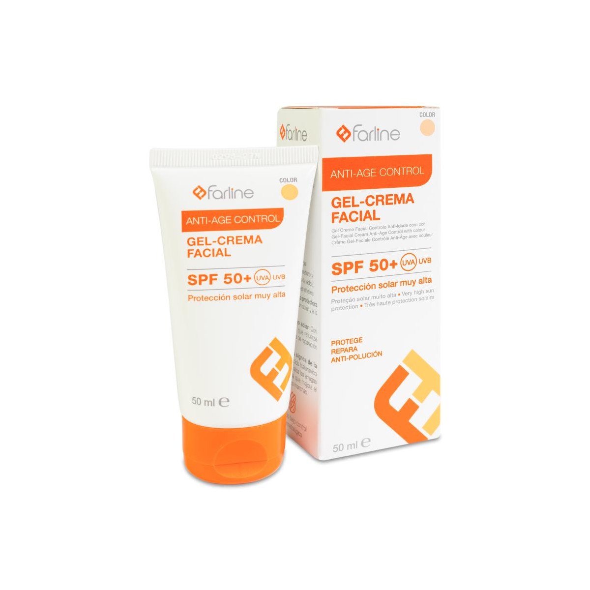 FARLINE ANTI-AGE CONTROL GEL CREMA FACIAL 50+...