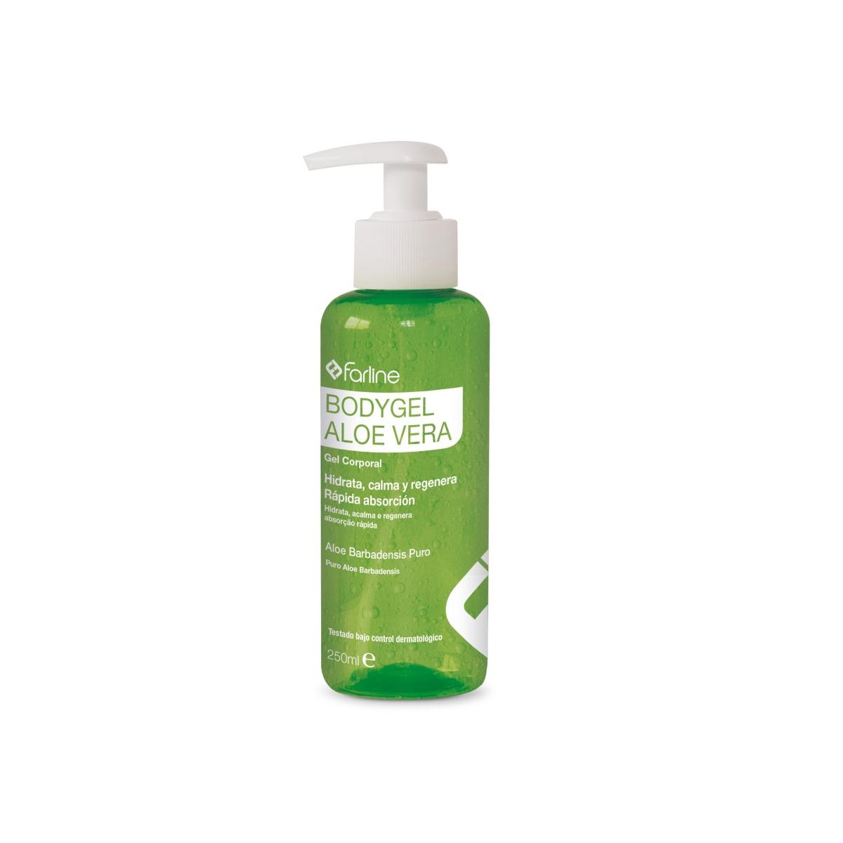 FARLINE BODYGEL DE ALOE VERA 1 ENVASE 250 ML