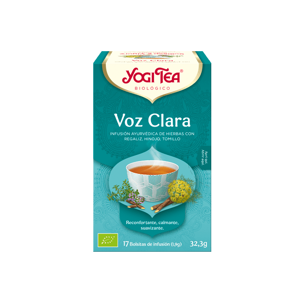 Yogi Tea Voz Clara 17 bolsitas