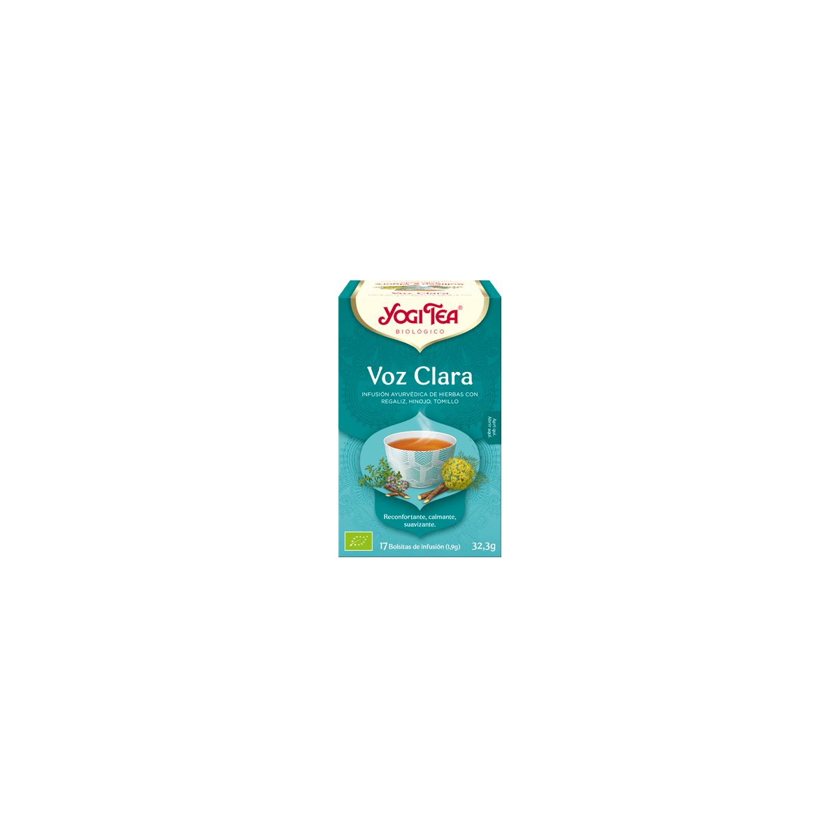 Yogi Tea Voz Clara 17 bolsitas