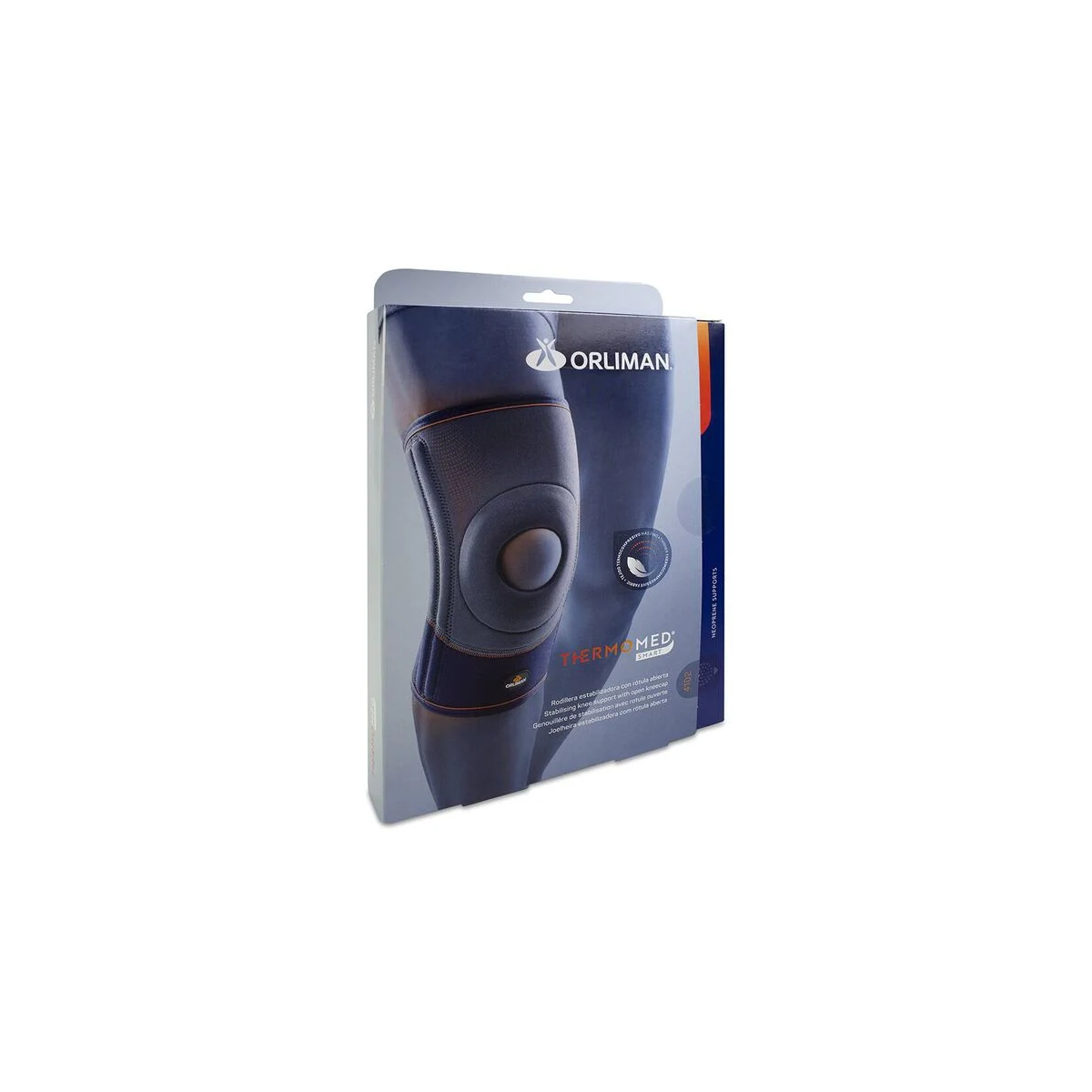 Rodillera de Neopreno con Rodete de Silicona...