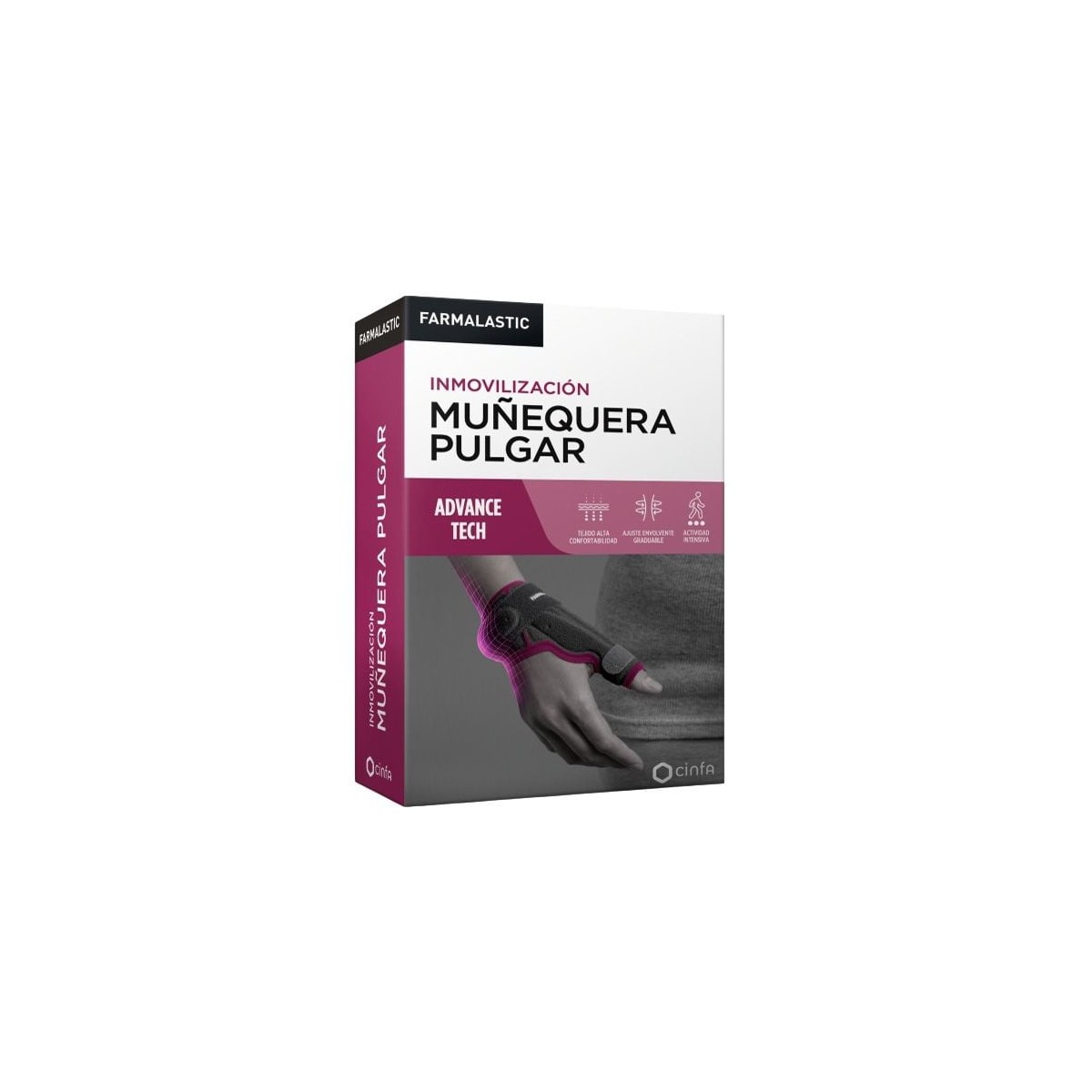 Muñequera Pulgar Inmovilización CF-LFT353 Talla 2