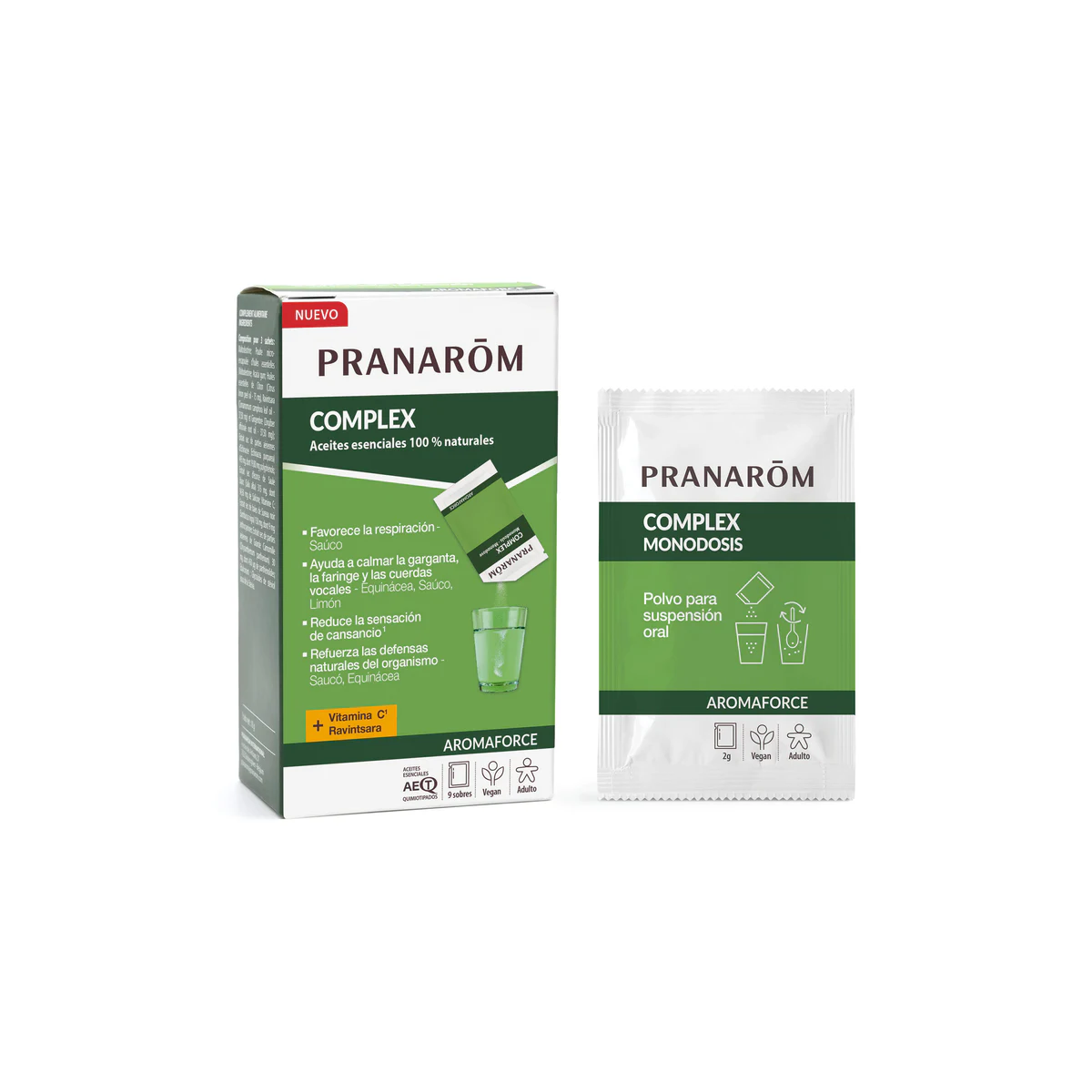 Pranarom Aromaforce Complex 9 sobres