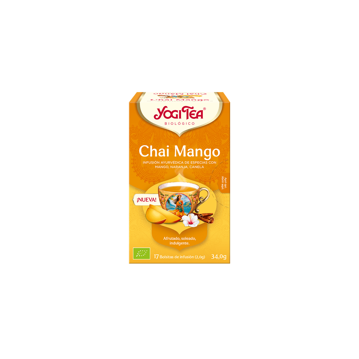 Yogi Tea Chai Mango 17 bolsitas