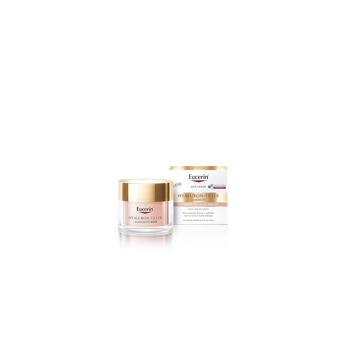 Eucerin Hyaluron Filler + Elasticity Día Rosé...