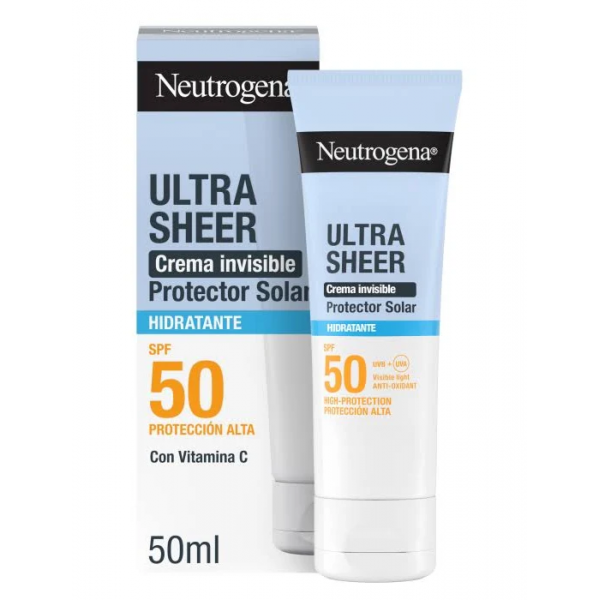 Neutrogena Ultra Sheer Crema Invisible Hidratante SPF50...