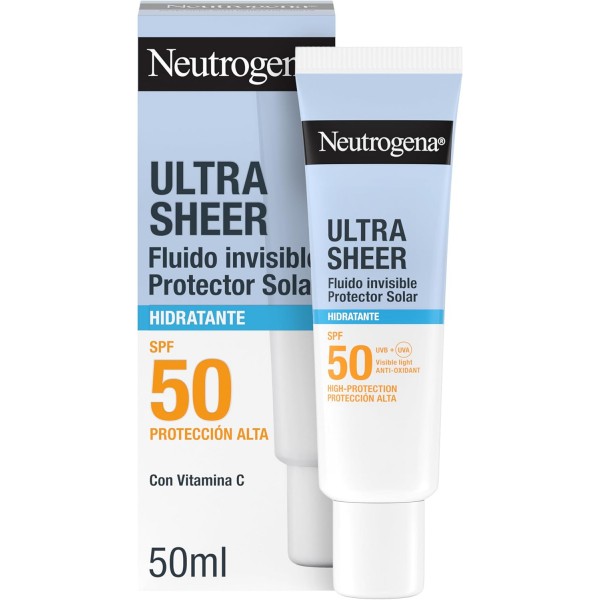 Neutrogena Ultra Sheer Fluido Invisible Hidratante SPF50...
