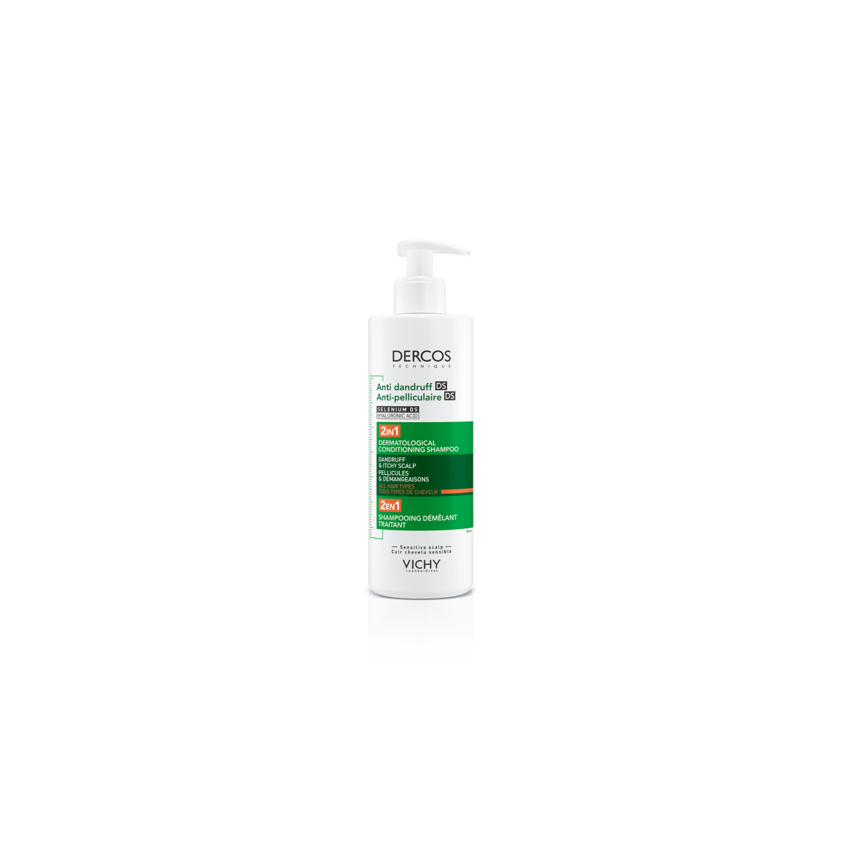 Vichy Dercos Champú Anticaspa DS 2 en 1 390 ml