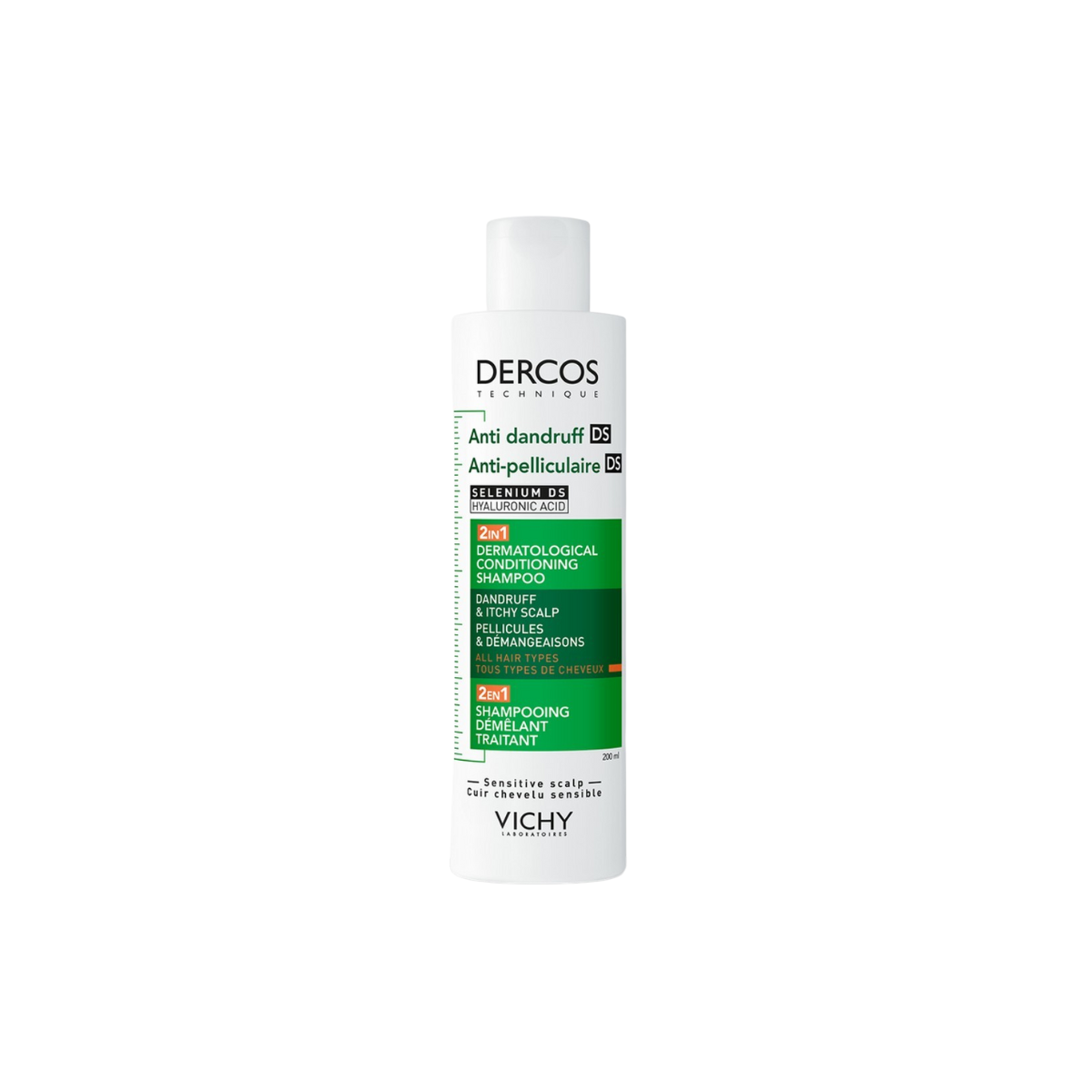Vichy Dercos Champú Anticaspa DS 2 en 1 200 ml