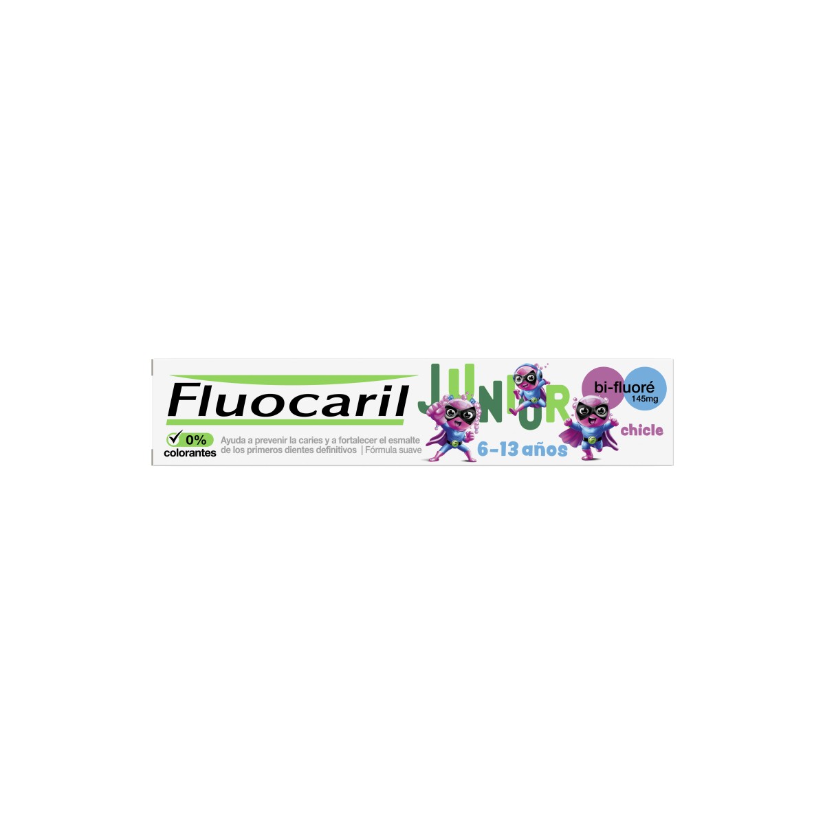 Fluocaril Junior 7-12 años Gel 50 ml Bubble