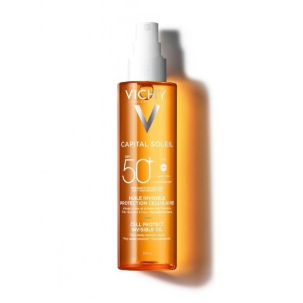 Vichy Capital Soleil Aceite Invisible Cell Protect SPF50+...