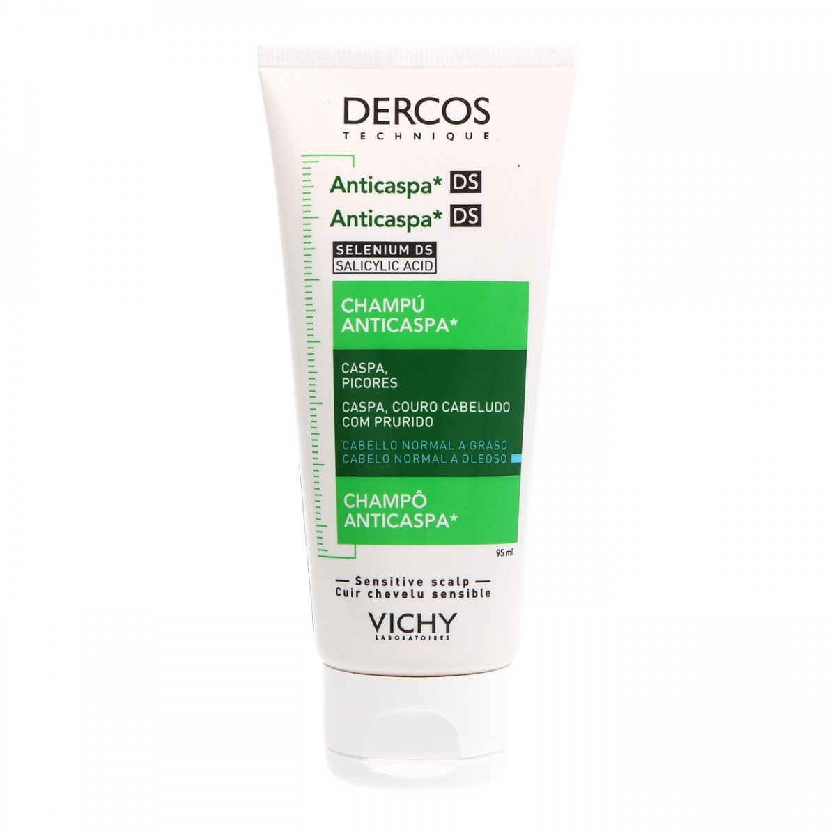 Vichy Dercos Champú Anticaspa Cabello Graso 95 ml