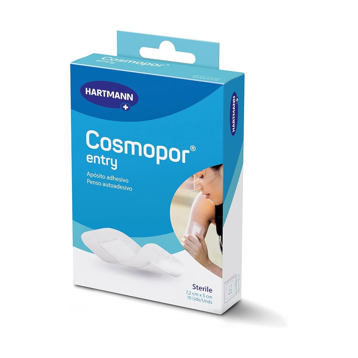 Cosmopor Entry 7,2 × 5 cm 10 unidades