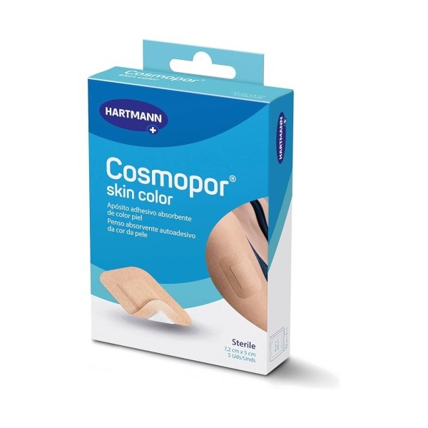 Cosmopor Skin Color 7,2 × 5 cm 5 unidades