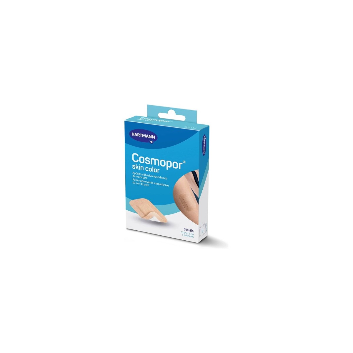 Cosmopor Skin Color 7,2 × 5 cm 5 unidades