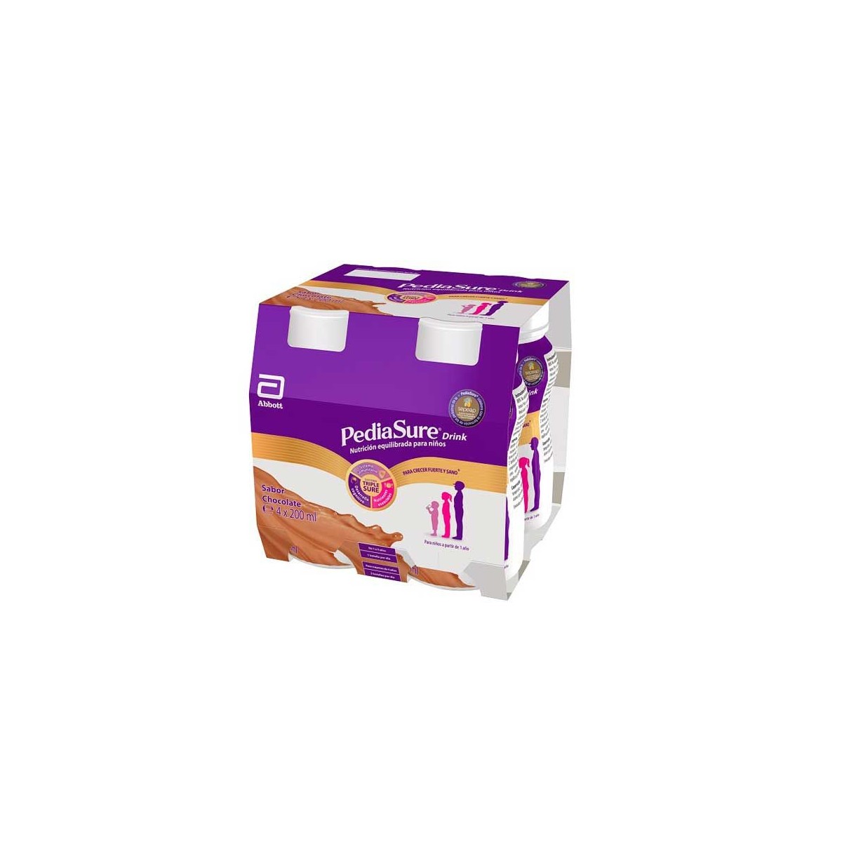 Pediasure Drink Chocolate 4x200ml