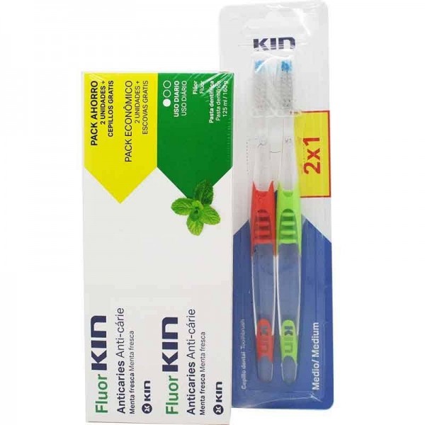 fluor-kin-duplo-pasta-125ml-2-cepillos