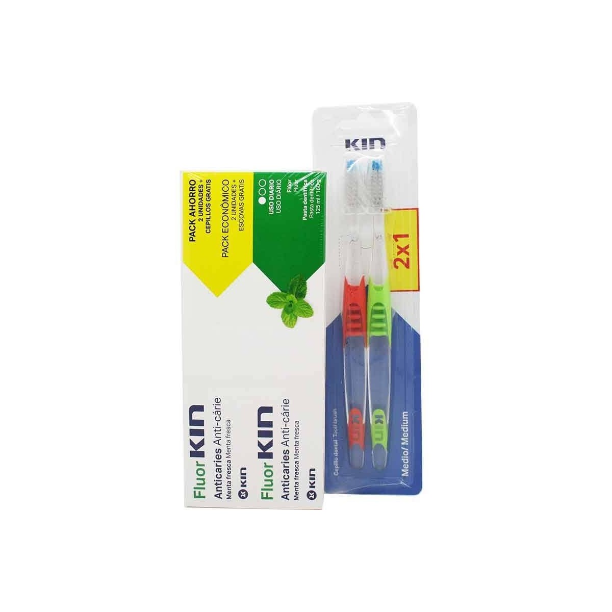 fluor-kin-duplo-pasta-125ml-2-cepillos