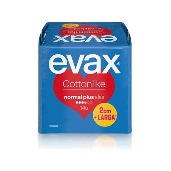 evax-cottonlike-normal-plus-alas-14-compresas