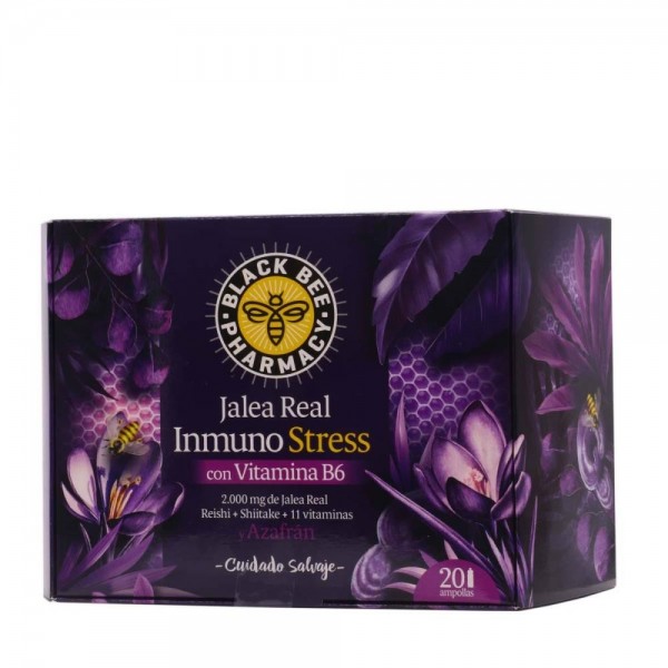 black-bee-jalea-real-inmuno-stress-con-20-ampollas