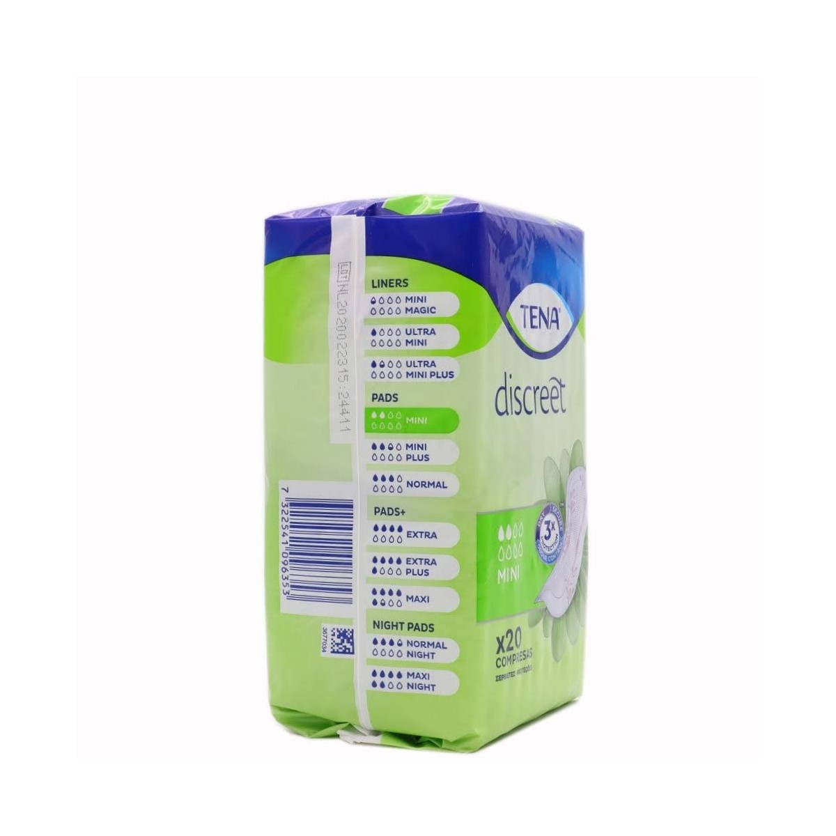 tena-discreet-mini-20-uds