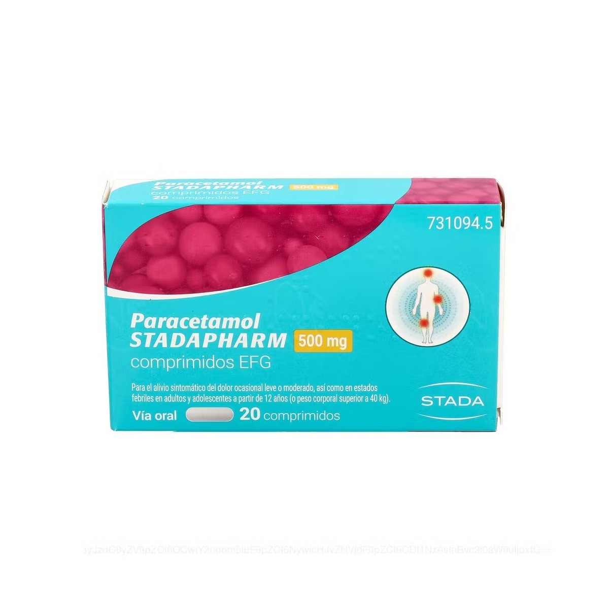 PARACETAMOL STADAPHARM 500 MG COMPRIMIDOS EFG,...