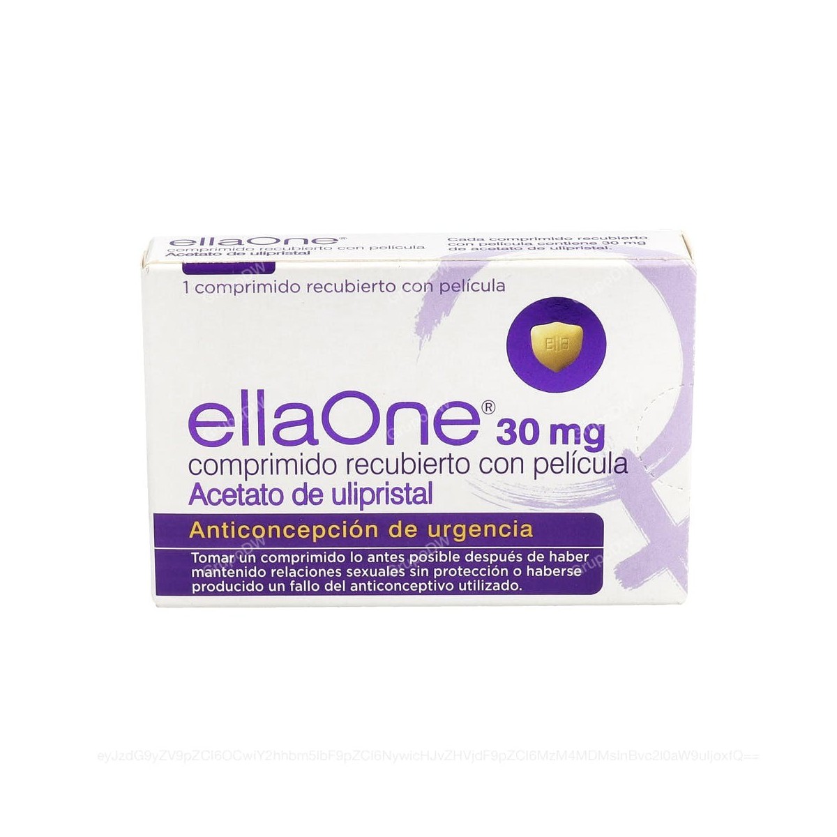 ELLAONE 30 mg COMPRIMIDO RECUBIERTO CON...