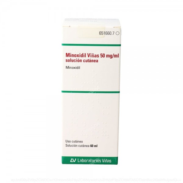 MINOXIDIL VIÑAS 50 mg/ml SOLUCION CUTANEA