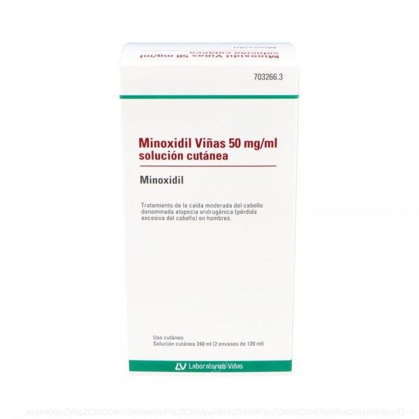 MINOXIDIL VIÑAS 50 mg/ml SOLUCION CUTANEA