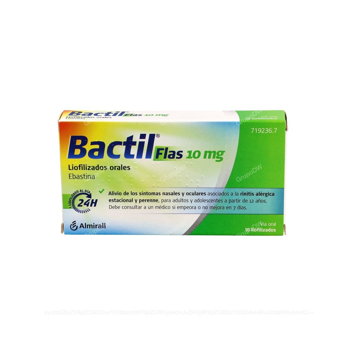 BACTIL FLAS 10 mg LIOFILIZADOS ORALES