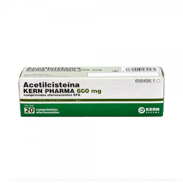 ACETILCISTEINA KERN PHARMA 600 mg COMPRIMIDOS...