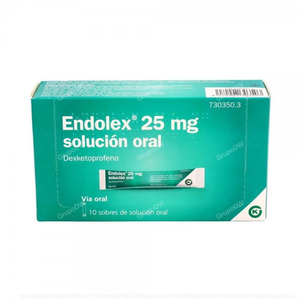 ENDOLEX 25 mg SOLUCION ORAL