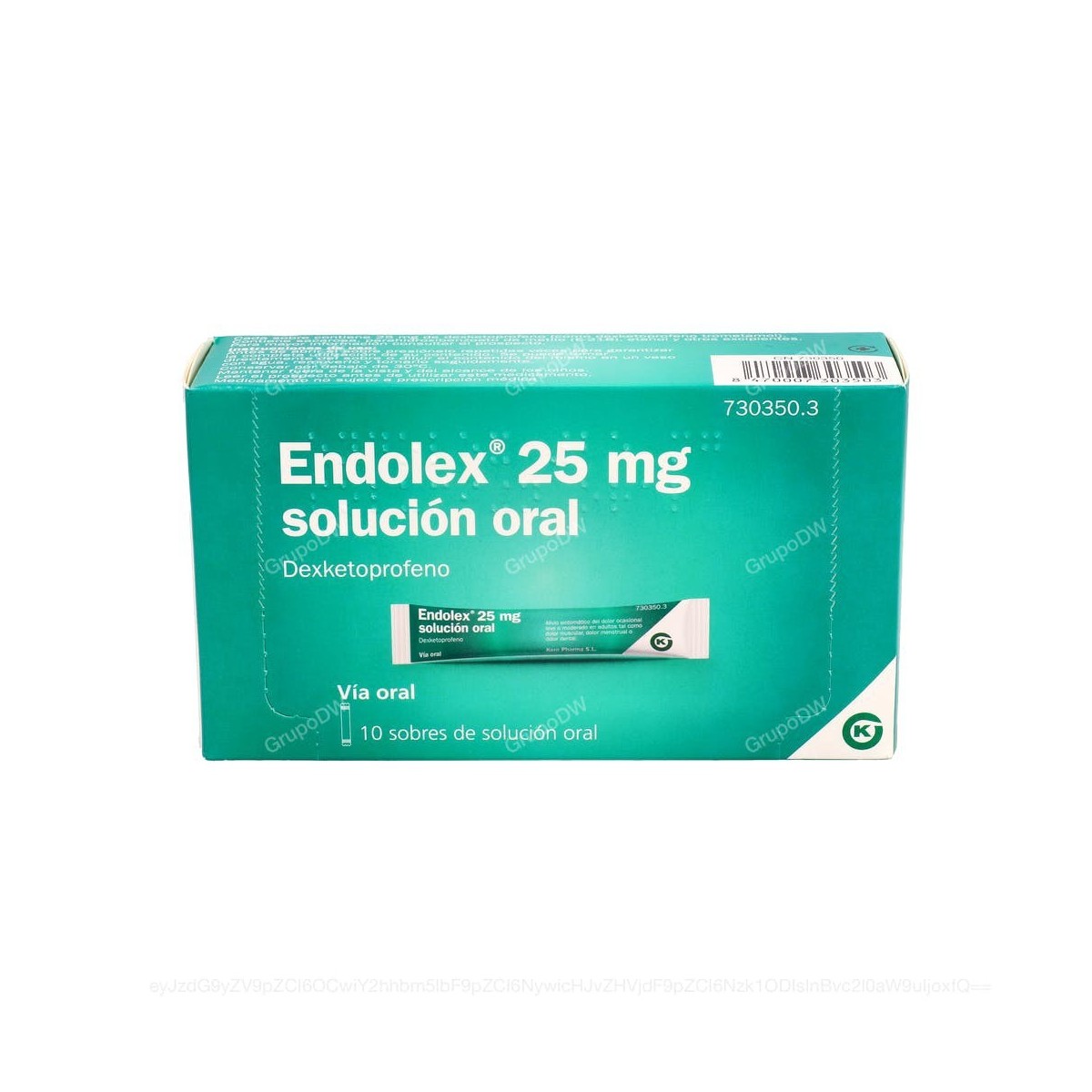 ENDOLEX 25 mg SOLUCION ORAL