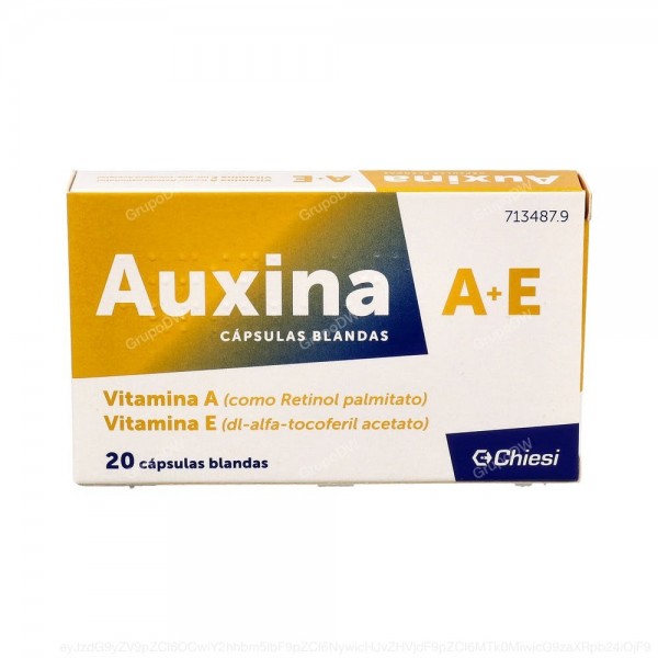 AUXINA A+E CAPSULAS BLANDAS, 20 cápsulas