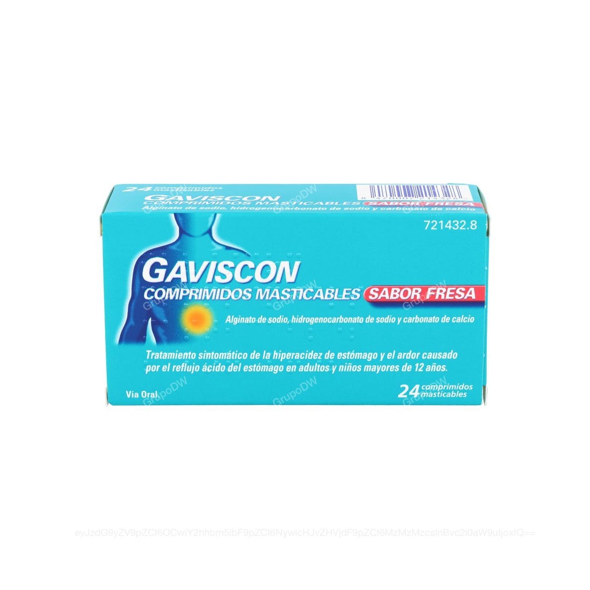 GAVISCON COMPRIMIDOS MASTICABLES SABOR FRESA,...