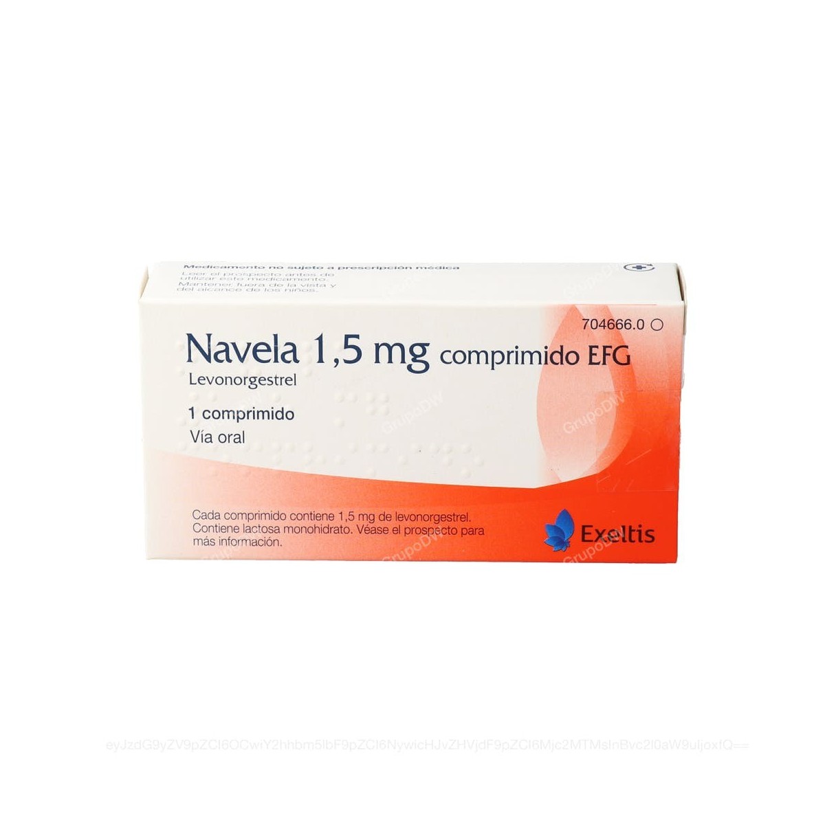 NAVELA 1,5 MG COMPRIMIDO EFG, 1 comprimido