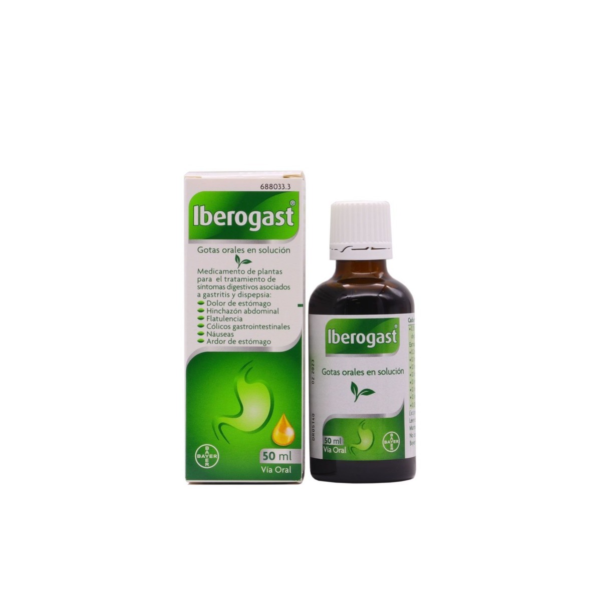 IBEROGAST GOTAS ORALES EN SOLUCION, 1 frasco de...