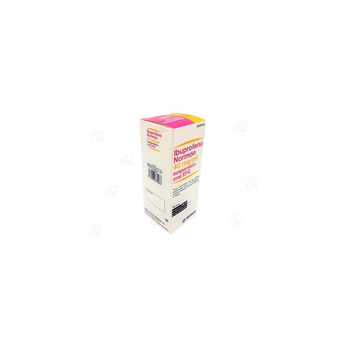 IBUPROFENO NORMON 40 mg/ml SUSPENSION ORAL EFG...