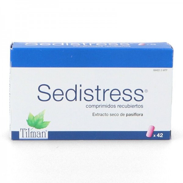 SEDISTRESS COMPRIMIDOS RECUBIERTOS, 42 comprimidos