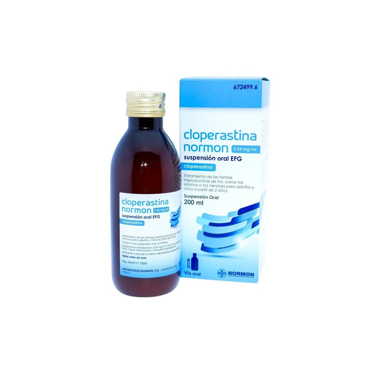CLOPERASTINA NORMON EFG 3.54 mg/ml SUSPENSION...
