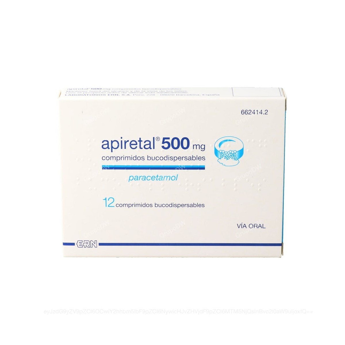 APIRETAL 500 mg COMPRIMIDOS BUCODISPERSABLES,...