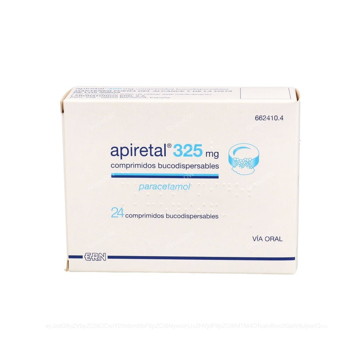 APIRETAL 325 mg COMPRIMIDOS BUCODISPERSABLES,...