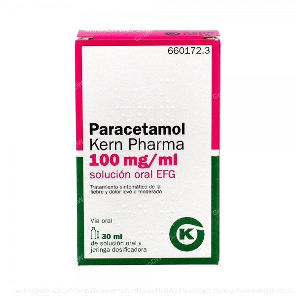 PARACETAMOL KERN PHARMA 100 mg/ml GOTAS ORALES EN...