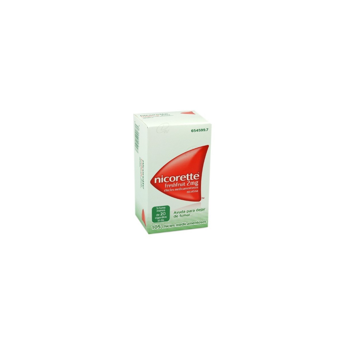 NICORETTE FRESHFRUIT 2 mg CHICLES...