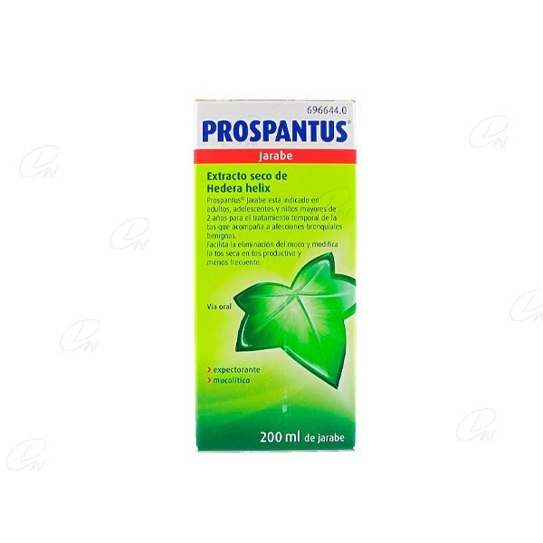 PROSPANTUS JARABE, 1 frasco de 200 ml