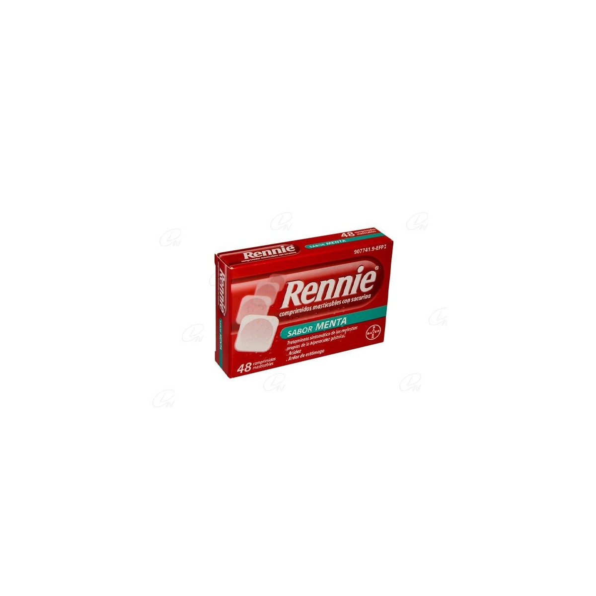 RENNIE 680 mg/80 mg COMPRIMIDOS MASTICABLES CON...